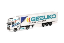 Herpa 320641 - H0 - DAF XG Kühlkoffer-Sattelzug GESUKO